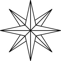 Star with Lines