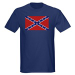 Confederate Battle Flag Dark T-Shirt