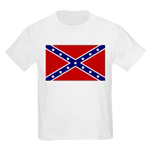 Confederate Battle Flag Kids T-Shirt