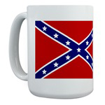 Confederate Battle Flag Large Mug