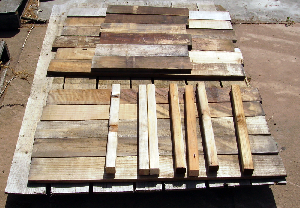 lumber for planter
